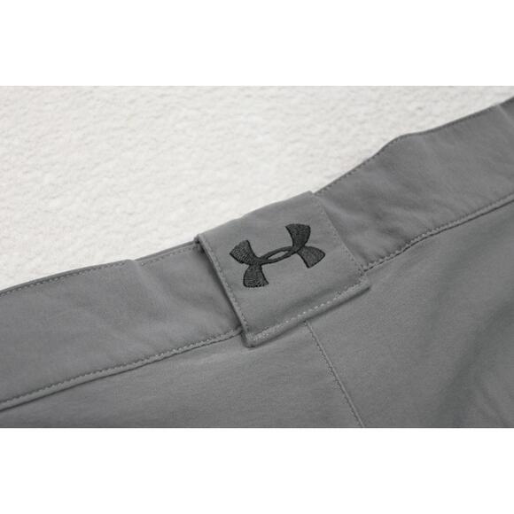 Under Armour Golf Shorts HeatGear Loose Gray Flat Athletic 11" INS Mens Sz 42 - Picture 1 of 5